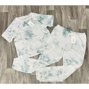 New Como Blu Tie Dye Lounge Set 1X